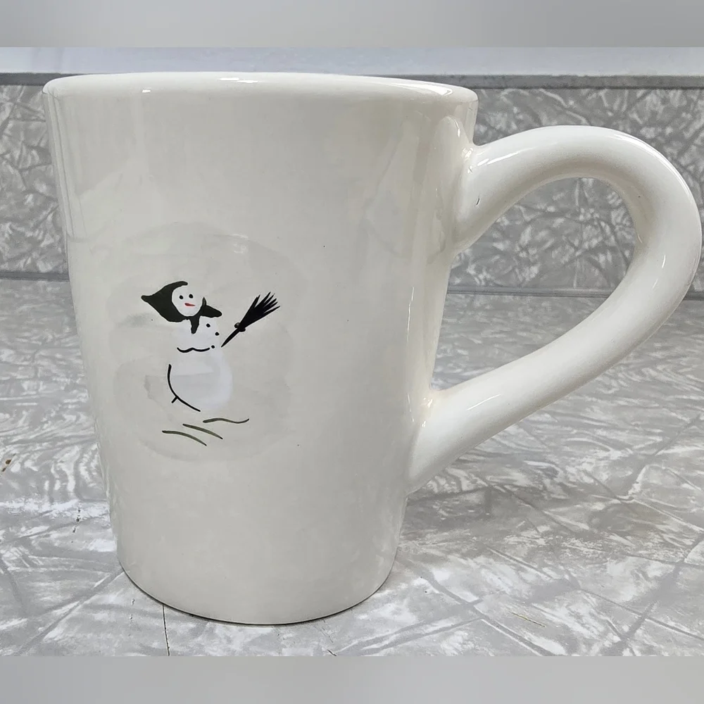 Williams Sonoma Snowman Mug